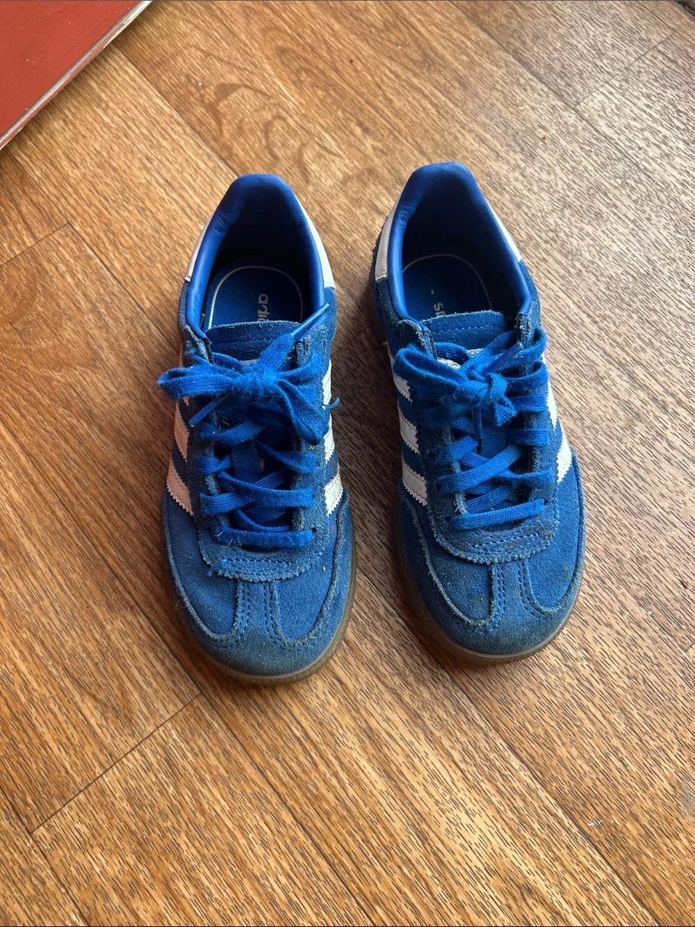 Blue Adidas Spezial Unisex Size 11 Toddler